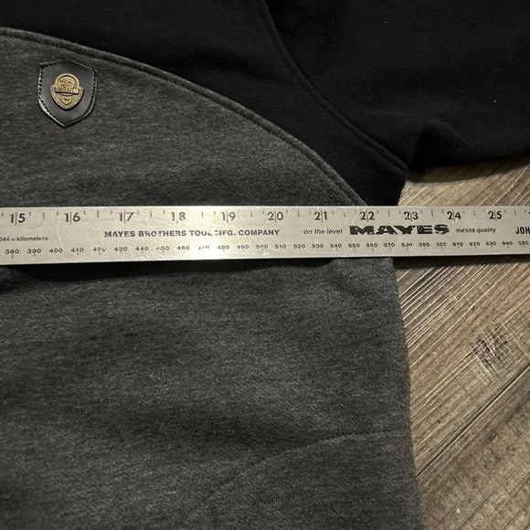 Diesel XL Collar Zip Up Fleece Jacket Sweatshirt Grey Size XL 100% Cotton - Picture 5 of 7